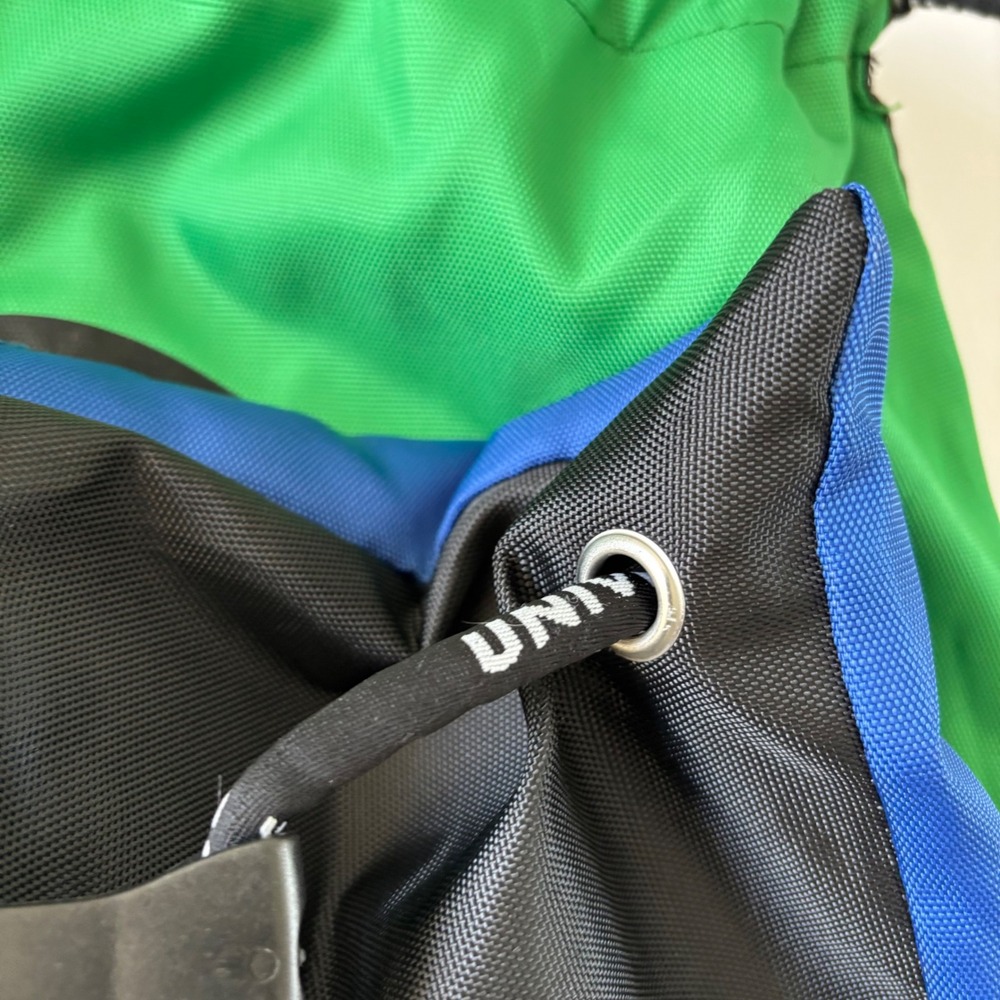 Super Nintendo World Luigi Drawstring‎ Backpack Universal Studios Large 18"x14" - Picture 7 of 10